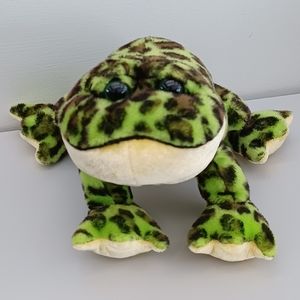 •Ganz Webkinz Lil Kinz Bullfrog stuffed animal plush